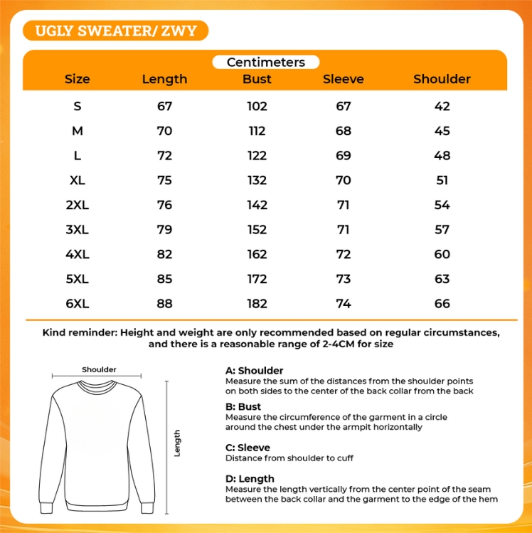 3D UGLY SWEATER - Arcane Merchandise