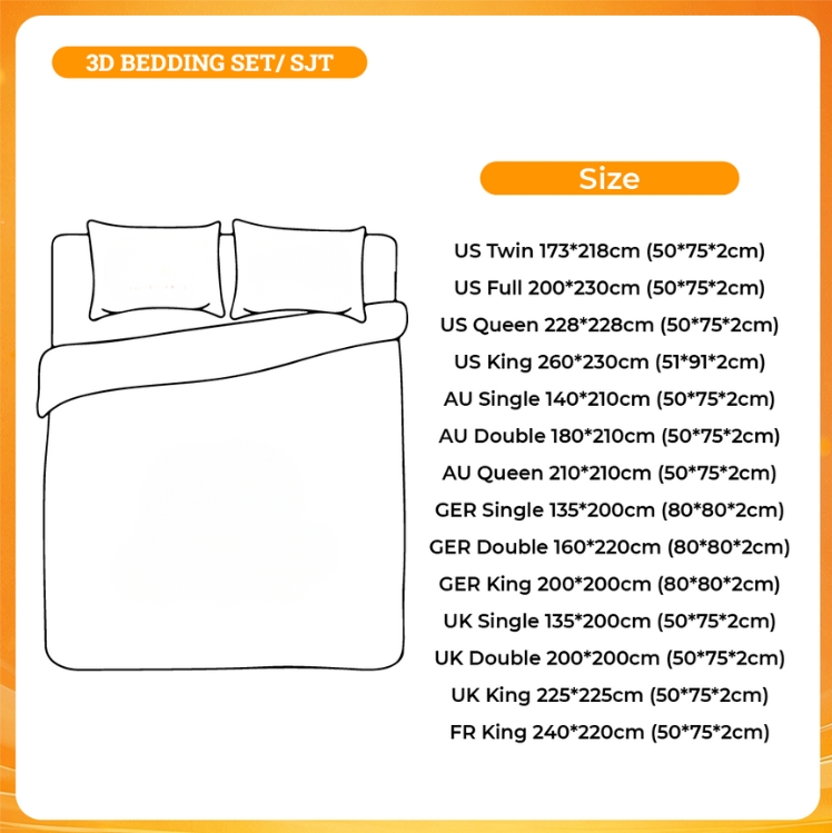 3D BEDDING SET - Arcane Merchandise