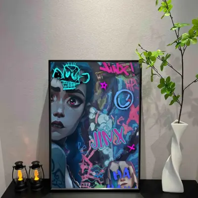 Arcane Jinx Fierce Warrior Wall Art