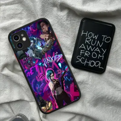 Jinx Arcane Explosive Chaos iPhone Phone Case