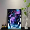 Arcane Jinx Blue Flame Wall Art