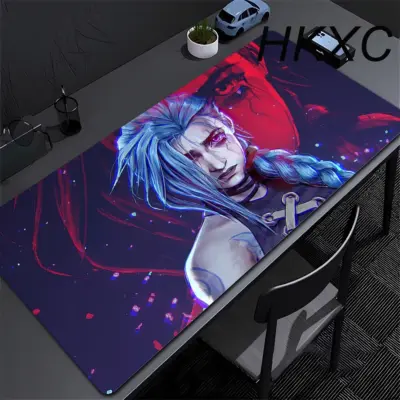 Jinx Arcane Powder Blue Hair Mousepad