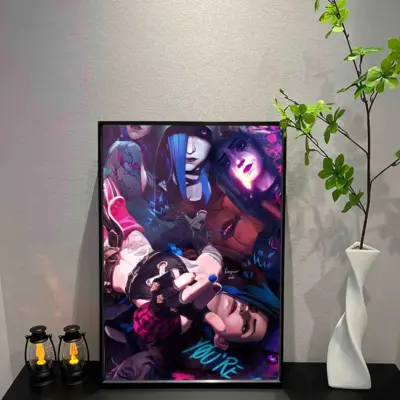 Arcane Jinx Neon Dreams Wall Art