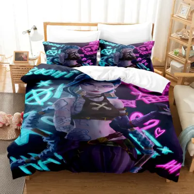 Arcane Jinx Super Mega Death Bedding Set