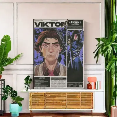 Arcane Viktor Epic Battle Wall Art