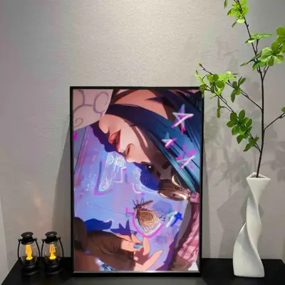 Arcane Jinx Iconic Villain Wall Art