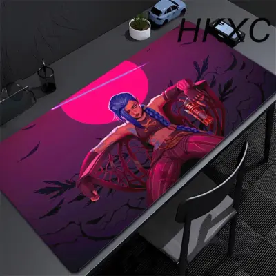 Jinx Arcane Iconic Villain Anime Mousepad