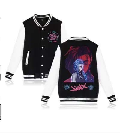 Arcane Jinx Mad Inventor Varsity Jacket