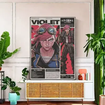 Arcane Vi Fearless Spirit Wall Art