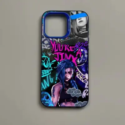 Jinx Arcane Monkey Bomb Chaos Design Phone Case