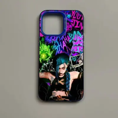 Jinx Arcane Unstable Genius Graphic Artwork Phone Case