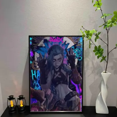 Arcane Jinx Fearless Rebel Wall Art