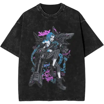 Arcane Jinx Relentless Champion Mineral Wash T-shirt