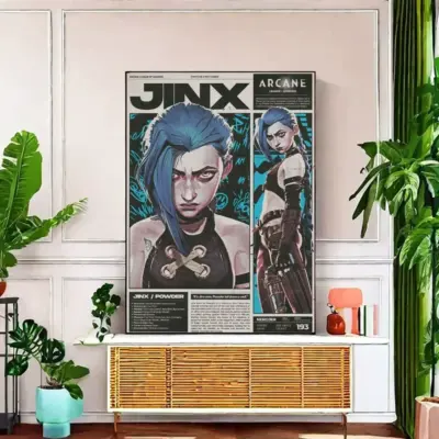 Arcane Jinx Neon Dreams Wall Art