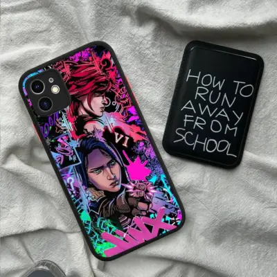 Jinx Arcane Iconic Villain iPhone Phone Case