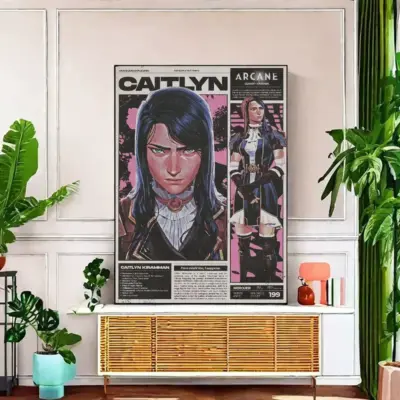 Arcane Caitlyn Cool Vibes Wall Art