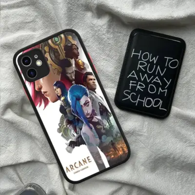 Jinx Arcane Powder Blue Hair iPhone Phone Case
