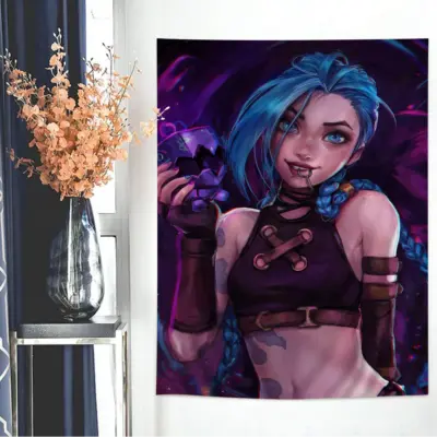 Arcane Jinx High Voltage Tapestry