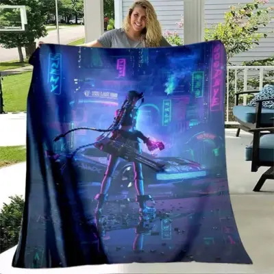 Jinx Arcane: League of Legends Iconic Villain Blanket