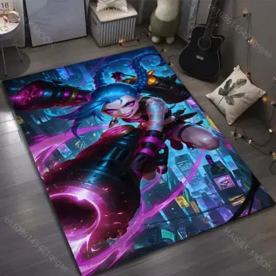 Arcane Jinx Zaun Rebel Area Rug