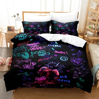 Arcane Jinx Fishbones Rocket Bedding Set