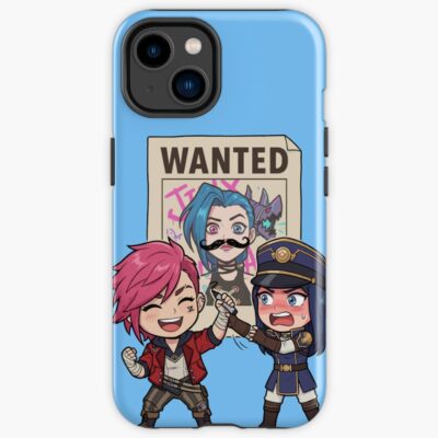 Arcane Vi Caitlyn Wanted Poster Iphone Case