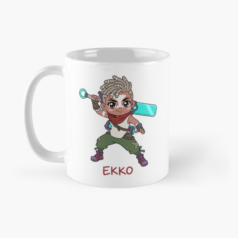 Arcane Ekko Chibi Time Hero Mug - Image 2