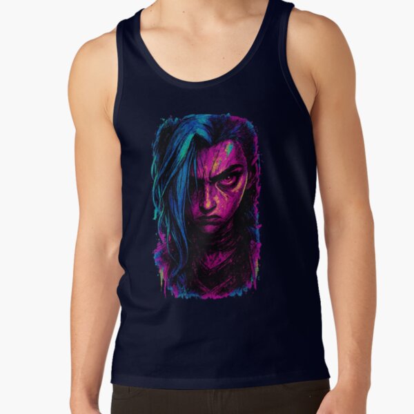 Arcane Angry Jinx Fury Tank Top - Image 5