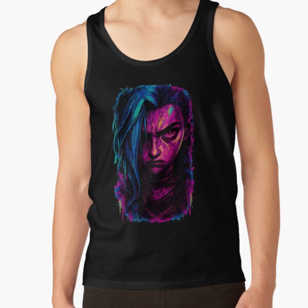 Arcane Angry Jinx Fury Tank Top - Image 2