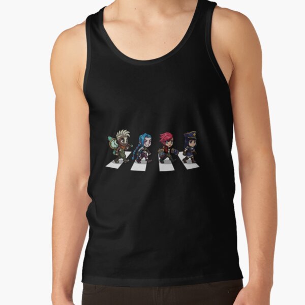 Arcane Chibi Abbey Road Crossover Tank Top - Image 2