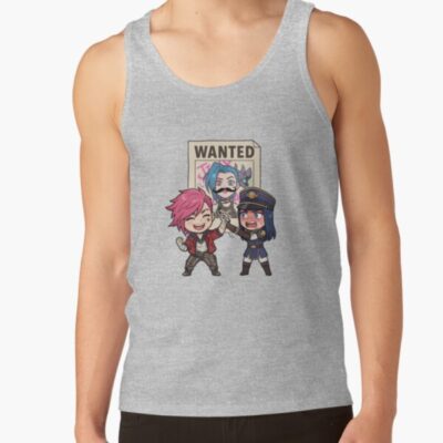 Arcane Vi Caitlyn Wanted Poster Tank Top