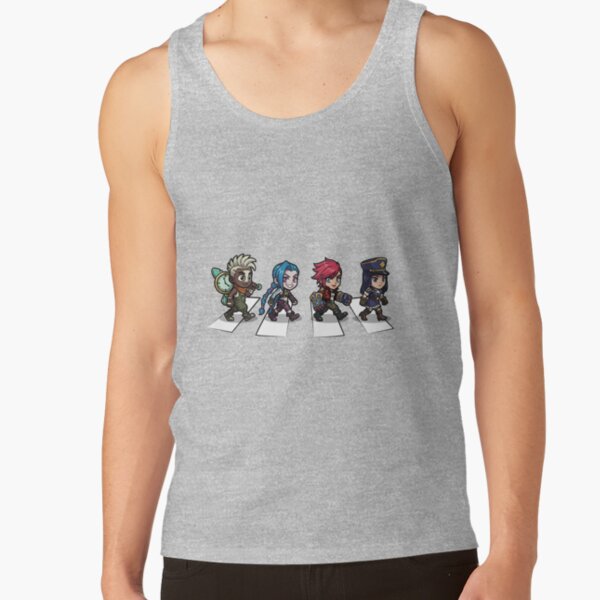 Arcane Chibi Abbey Road Crossover Tank Top - Image 3