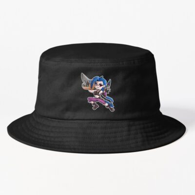 Arcane Jinx Unhinged Queen Bucket Hat