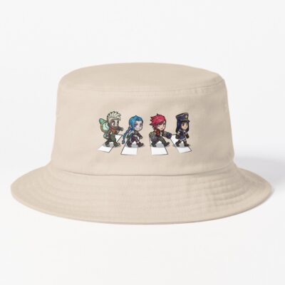 Arcane Chibi Abbey Road Crossover Bucket Hat