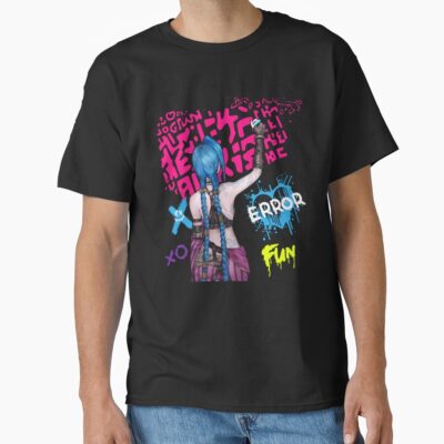 Arcane Jinx Hextech Chaos T-shirt