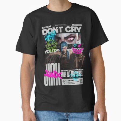 Arcane Paint The Town Blue T-shirt