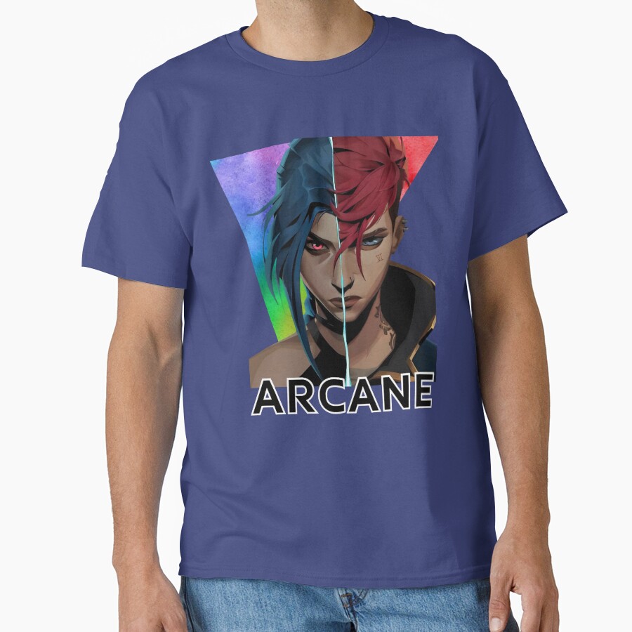 Arcane Vi Jinx Essential Duo T-shirt - Image 4