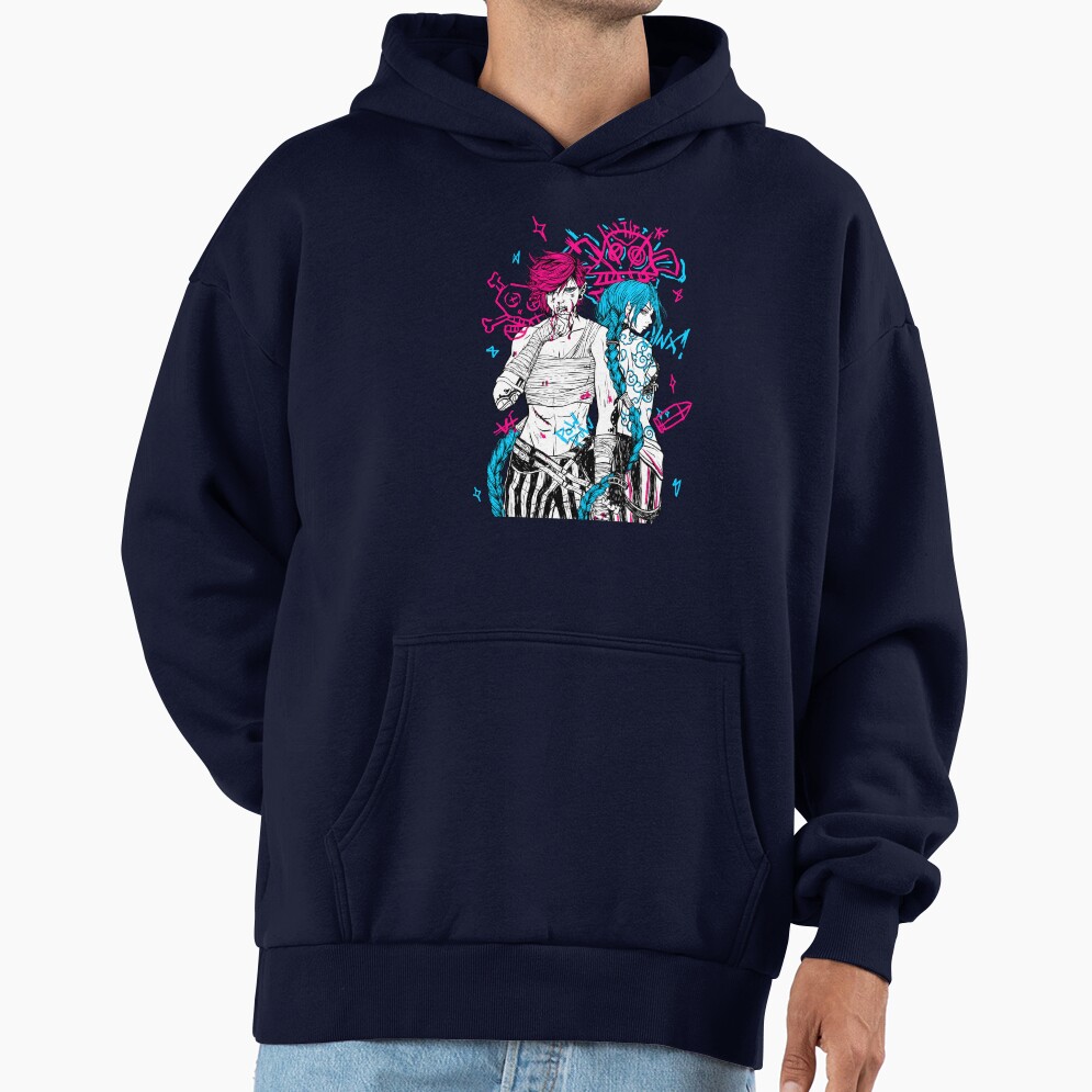 Arcane Jinx Vi Legacy Hoodie - Image 5