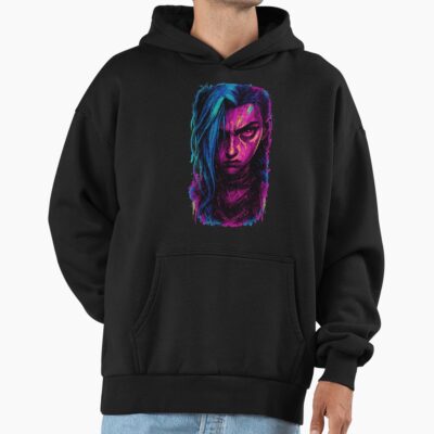 Arcane Angry Jinx Fury Hoodie