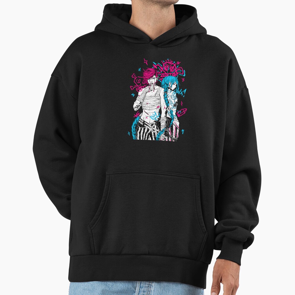 Arcane Jinx Vi Legacy Hoodie