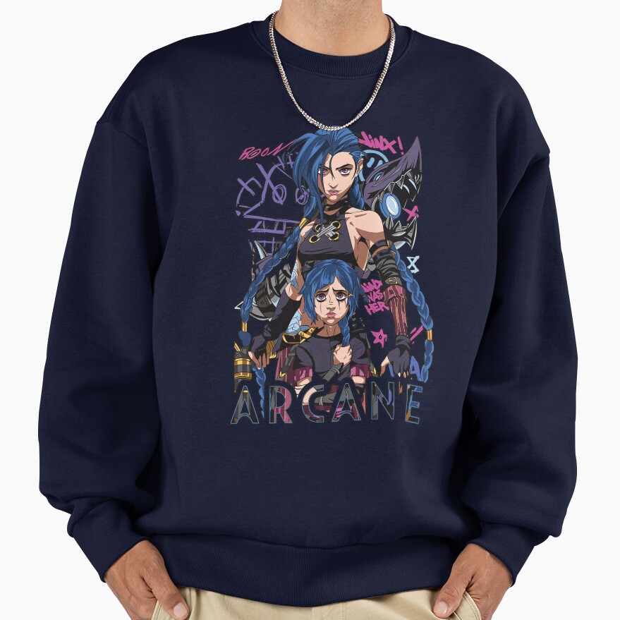 Arcane Jinx Signature Chaos Sweatshirt - Image 5