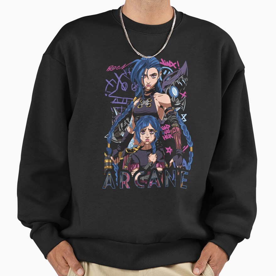 Arcane Jinx Signature Chaos Sweatshirt - Image 3