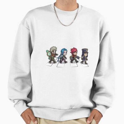 Arcane Chibi Abbey Road Crossover Sweatshirt