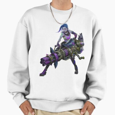 Arcane Jinx Unhinged Queen Sweatshirt