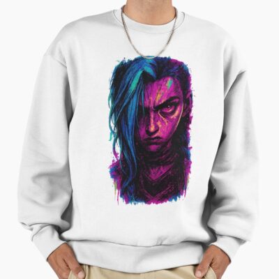 Arcane Angry Jinx Fury Sweatshirt
