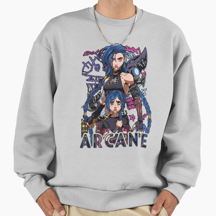 Arcane Jinx Signature Chaos Sweatshirt - Image 4