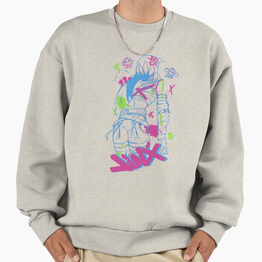 Arcane Jinx Powder Legacy Sweatshirt - Image 3
