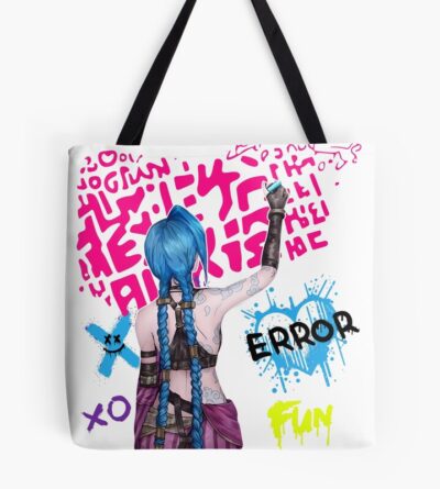 Arcane Jinx Hextech Chaos Tote Bag