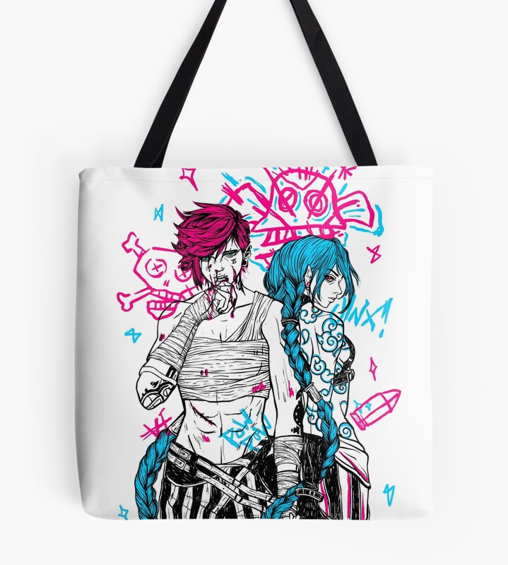 Arcane Jinx Vi Legacy Tote Bag