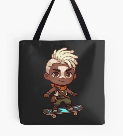 Arcane Ekko Skateboard Rush Tote Bag